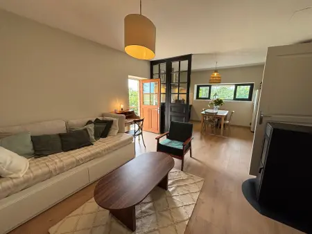 Gîte rénové face aux prairies - 4 pers., Gîte 4 personnes à Dun sur Auron : photo 5