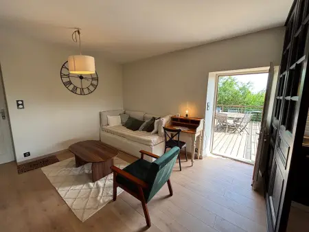 Gîte rénové face aux prairies - 4 pers., Gîte 4 personnes à Dun sur Auron : photo 7
