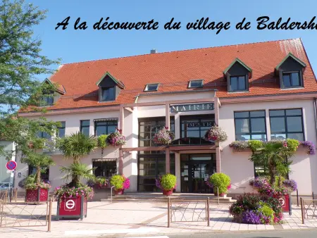 Charmant gîte au cœur de Baldersheim - 5 pers., Appartement 5 personnes à Baldersheim : photo 28