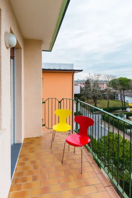 mit Balkon, Appartement 4 personnes à Bibione : photo 9