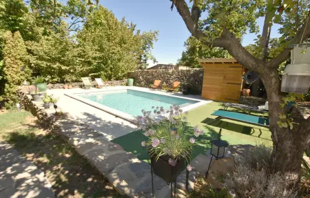 Maison Avec Piscine Privée, Maison 9 personnes à Les Vans : photo 11