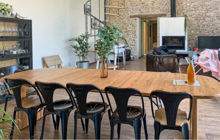 Gite Normandie Avec Piscine, Maison 14 personnes à Saint Aubin sur Gaillon : photo 5