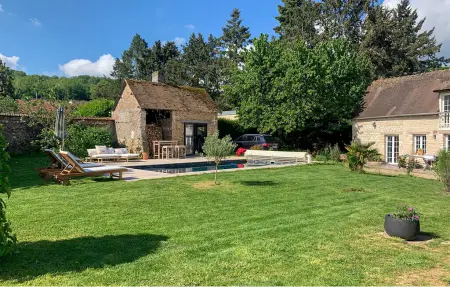 Gite Normandie Avec Piscine, Maison 14 personnes à Saint Aubin sur Gaillon : photo 9