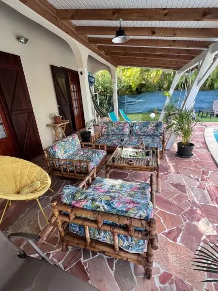 Villa familiale Saint-François avec piscine, Villa 12 personnes à Saint François : photo 9