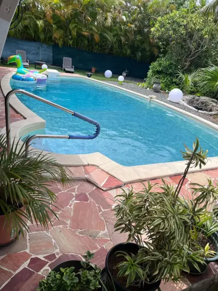 Villa familiale Saint-François avec piscine, Villa 12 personnes à Saint François : photo 11