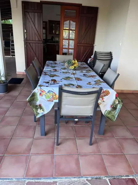 Villa familiale Saint-François avec piscine, Villa 12 personnes à Saint François : photo 13