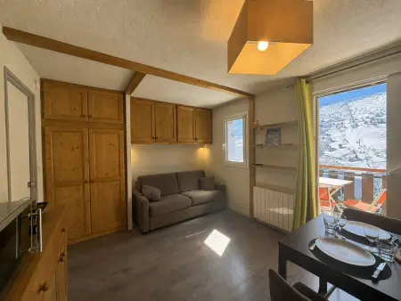 Studio avec vue montagne - 4 pers., Appartement 4 personnes à Les Menuires : photo 12