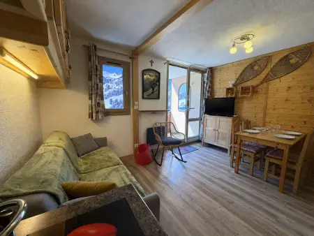 Studio spacieux, vue montagne, parking - 4 pers. : photo 3