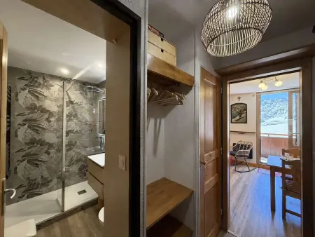 Studio spacieux, vue montagne, parking - 4 pers. : photo 11
