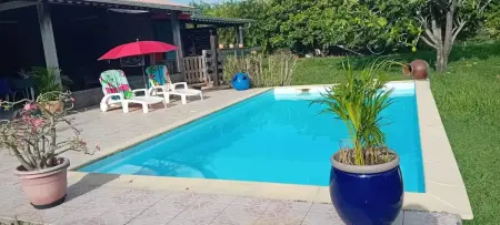Maison avec piscine privée à Sainte-Anne, Maison 2 personnes à Sainte Anne : photo 8