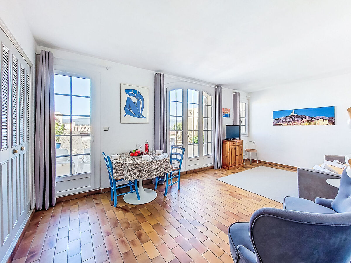 Studio avec terrasse 20 m² et vue mer à La Madrague - Photo 4