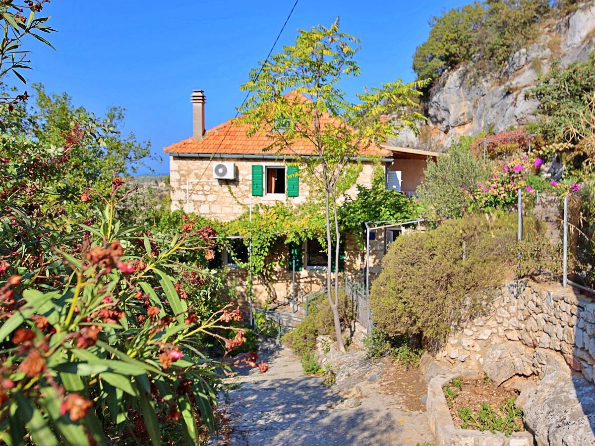 Maison Mirna à Bobovišća : terrasses et jardin face à la mer - Photo 18