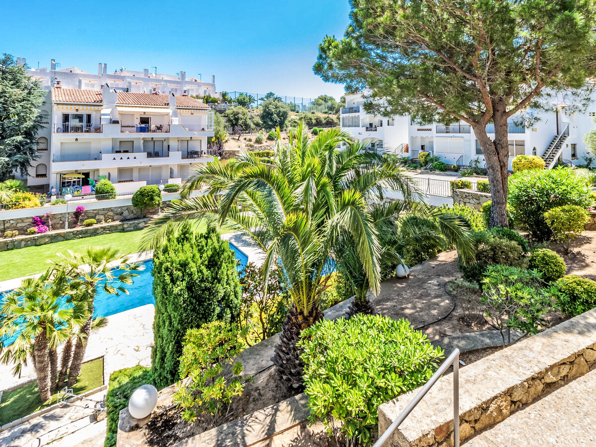 Appartement Els Jardins III à Roses, vue piscine - Photo 21