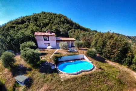 Villa Fata Morgana, Maison de vacances avec piscine près d'Assise - Photo 24