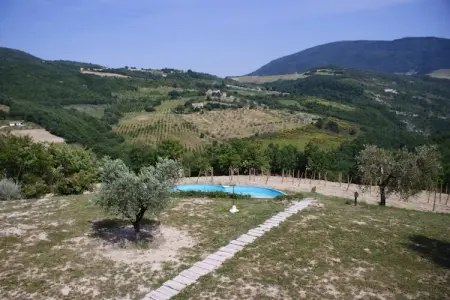 Villa Fata Morgana, Maison de vacances avec piscine près d'Assise - Photo 33