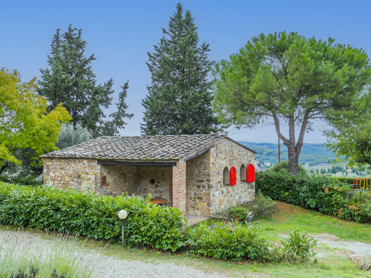 Gîte rural Badia a Passignano, vue abbaye - Photo 1