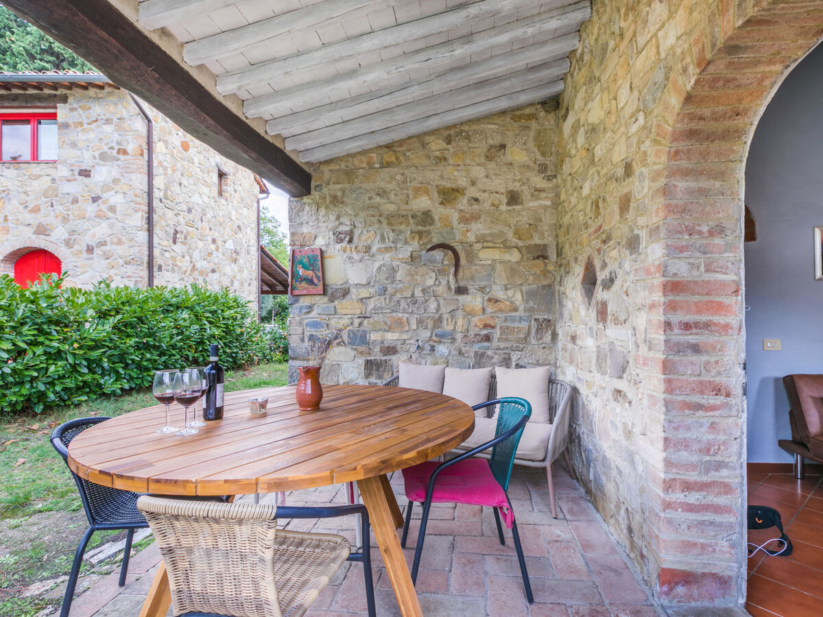 Gîte rural Badia a Passignano, vue abbaye - Photo 7