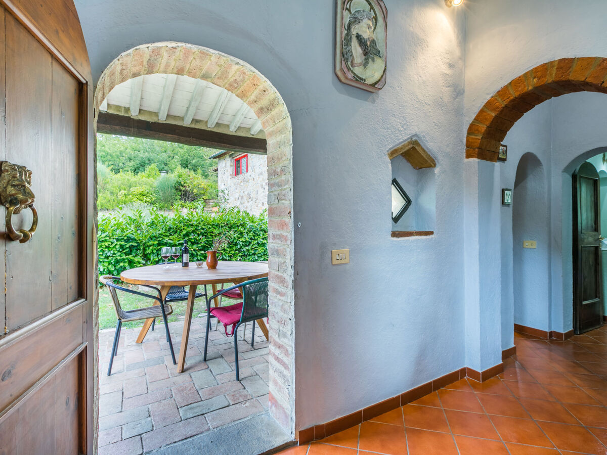 Gîte rural Badia a Passignano, vue abbaye - Photo 8