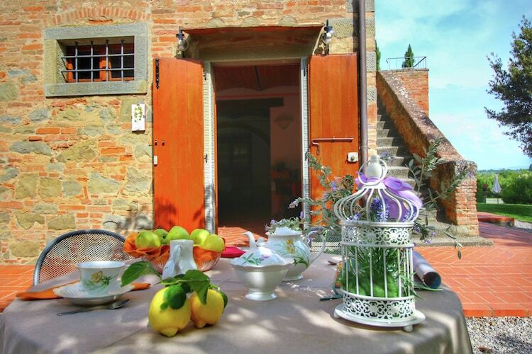 Tiglio, gîte toscane 6 pers. avec piscine à Cortona - Photo 10