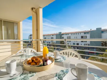 Appartement La Palme d'Or, 100 m de la plage : photo 7