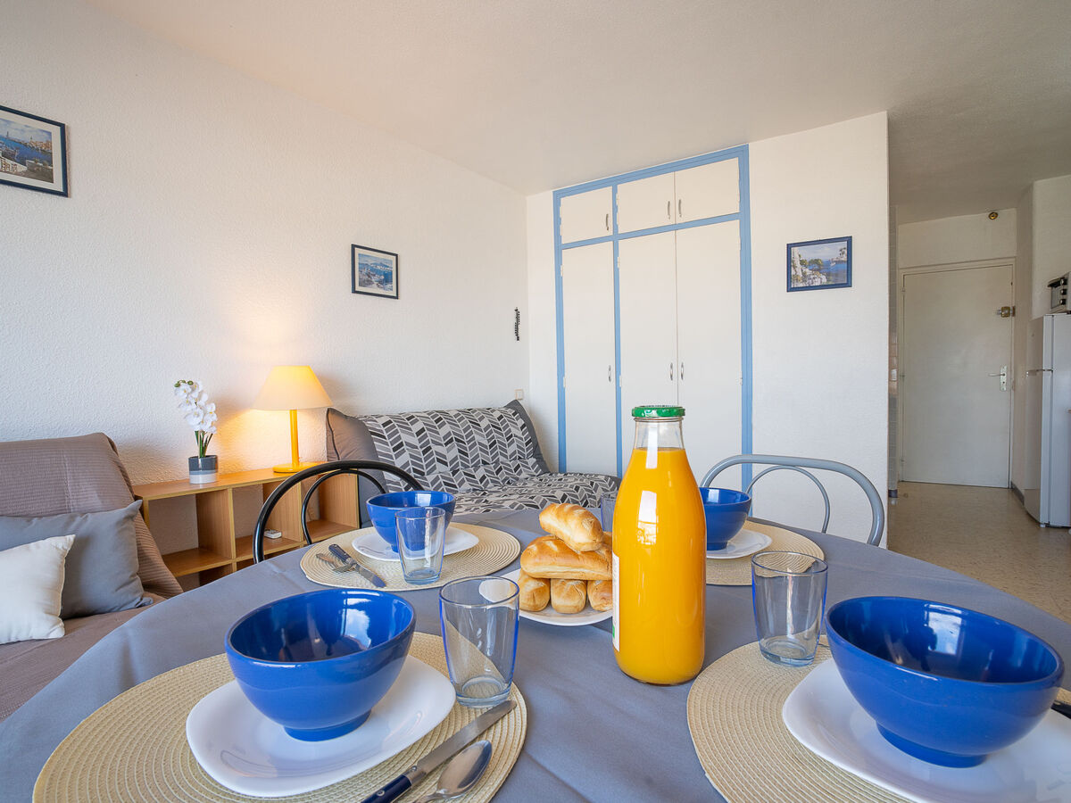 Studio avec vue mer et port à Saint Cyprien - Photo 11