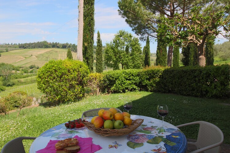 Ficattola : gîte 4 pers. vue sur San Gimignano - Photo 7