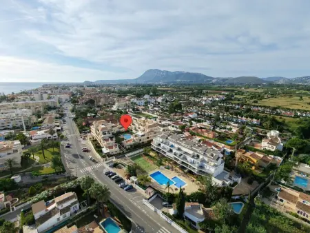 Appartement Medina del Sol I à Dénia, terrasse et vue piscine : photo 6