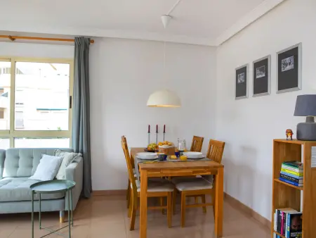 Appartement Medina del Sol I à Dénia, terrasse et vue piscine : photo 8