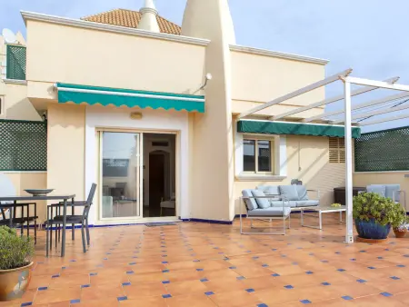 Appartement Medina del Sol I à Dénia, terrasse et vue piscine : photo 16