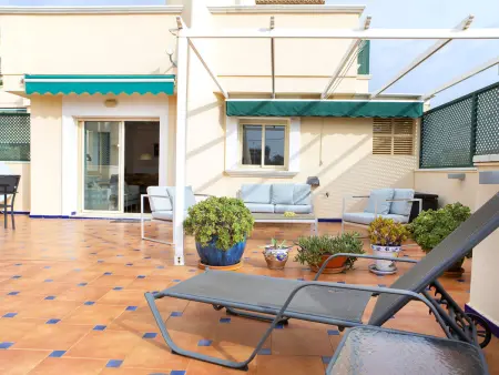 Appartement Medina del Sol I à Dénia, terrasse et vue piscine : photo 20