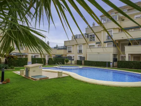 Appartement Medina del Sol I à Dénia, terrasse et vue piscine : photo 22