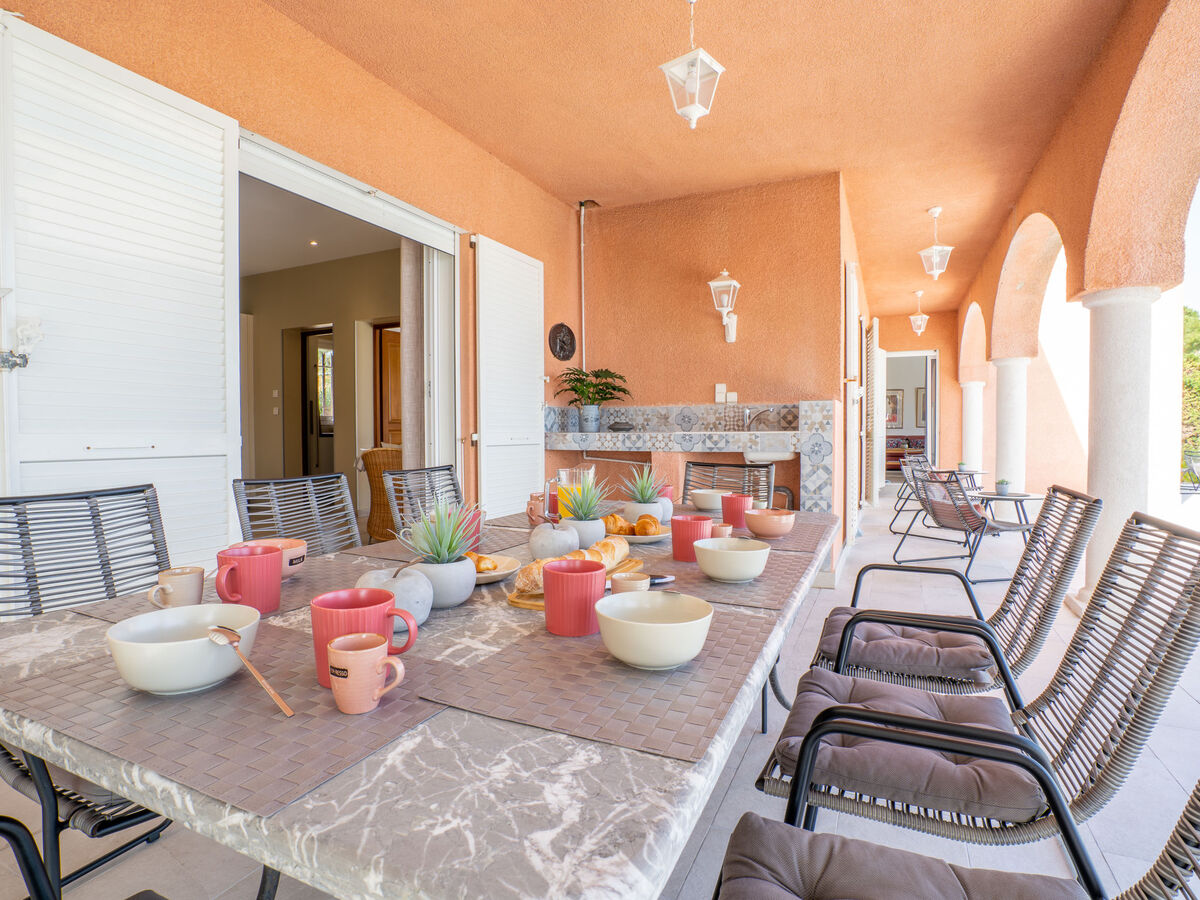 Villa Cacharel à Sainte Maxime, 8 pers., piscine - Photo 52