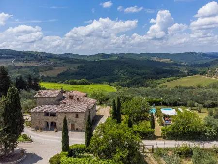 Maison Reggine à Panzano, 210 m² et vue panoramique : photo 38