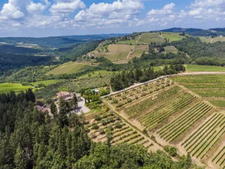 Maison Reggine à Panzano, 210 m² et vue panoramique : photo 42