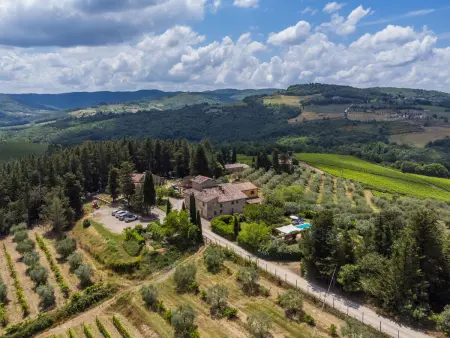 Maison Reggine à Panzano, 210 m² et vue panoramique : photo 46