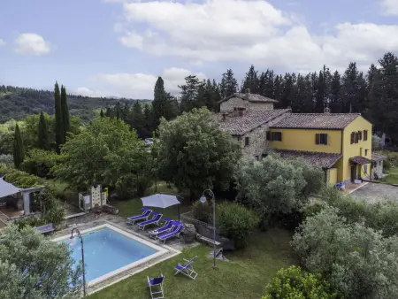 Maison Reggine à Panzano, 210 m² et vue panoramique : photo 53