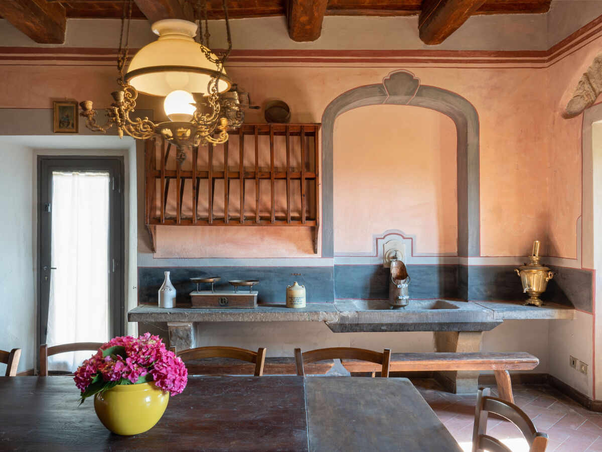Villa San Leolino, 10 chambres avec piscine à Rufina - Photo 5