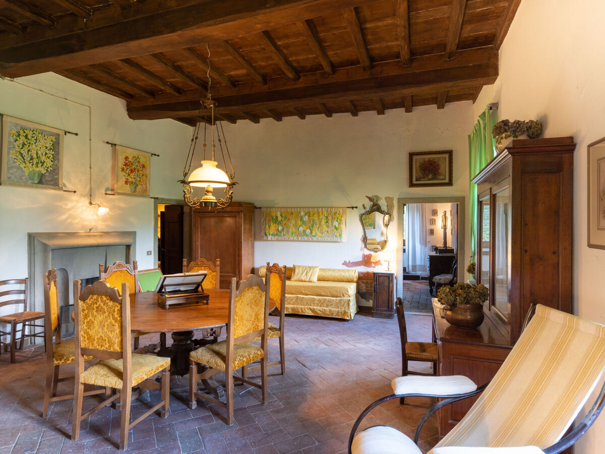 Villa San Leolino, 10 chambres avec piscine à Rufina - Photo 8