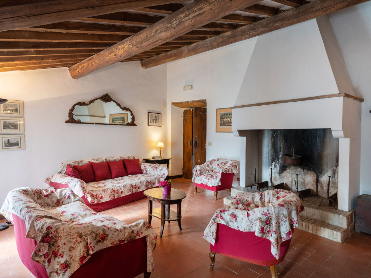 Villa San Leolino, 10 chambres avec piscine à Rufina - Photo 11