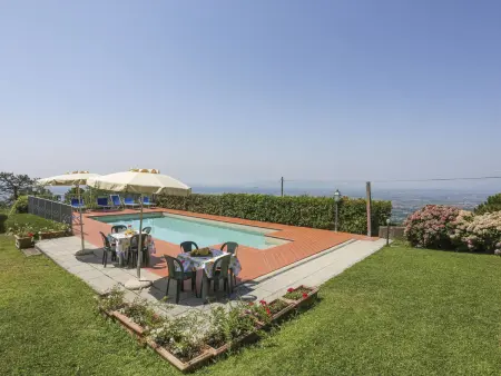Le Castagne, villa 16 pers. avec piscine à San Baronto : photo 28