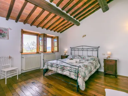Maison Il Fienile à Casole d'Elsa, vignobles et piscine : photo 5