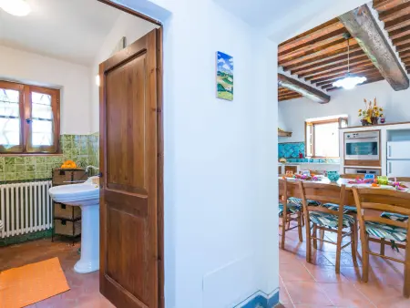 Maison Il Fienile à Casole d'Elsa, vignobles et piscine : photo 19