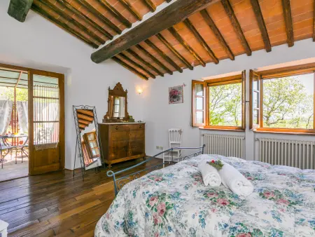 Maison Il Fienile à Casole d'Elsa, vignobles et piscine : photo 25