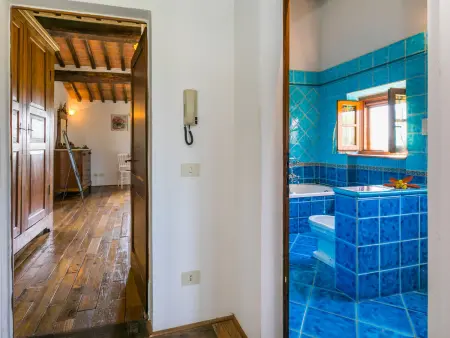 Maison Il Fienile à Casole d'Elsa, vignobles et piscine : photo 28