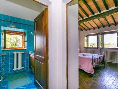 Maison Il Fienile à Casole d'Elsa, vignobles et piscine : photo 32