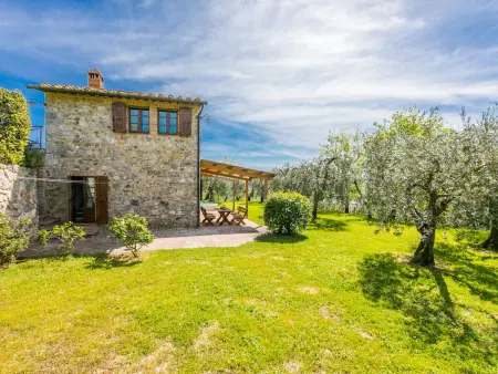Maison Il Fienile à Casole d'Elsa, vignobles et piscine : photo 39