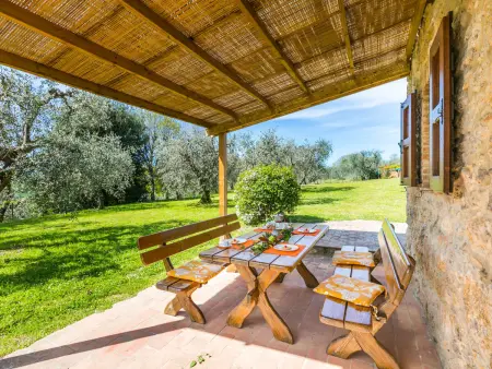 Maison Il Fienile à Casole d'Elsa, vignobles et piscine : photo 41