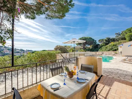 Maison Botteri aux Issambres, 8 pers., piscine et vue mer - Photo 18
