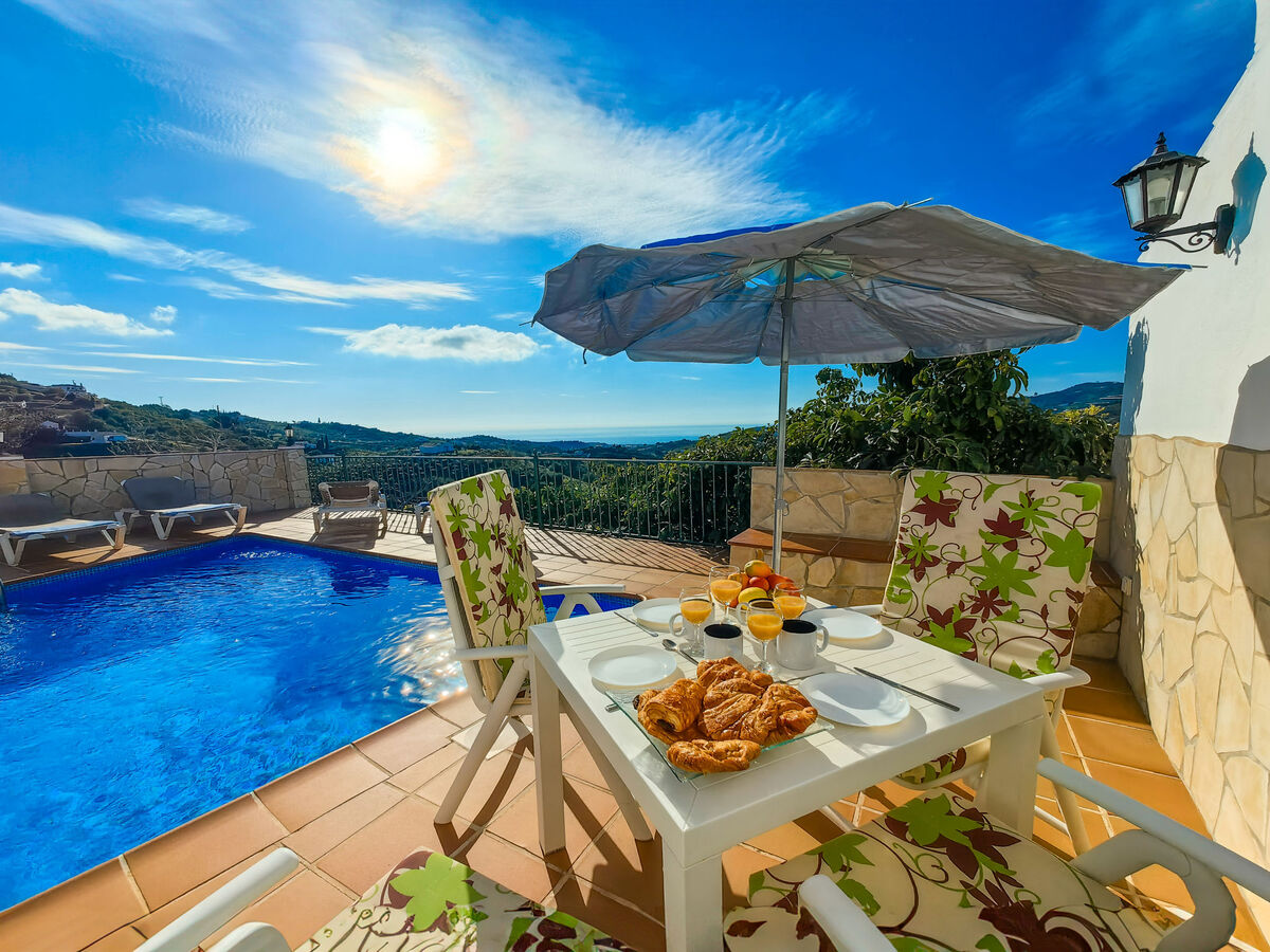 La Era, gîte avec piscine et vue mer à Frigiliana - Photo 1