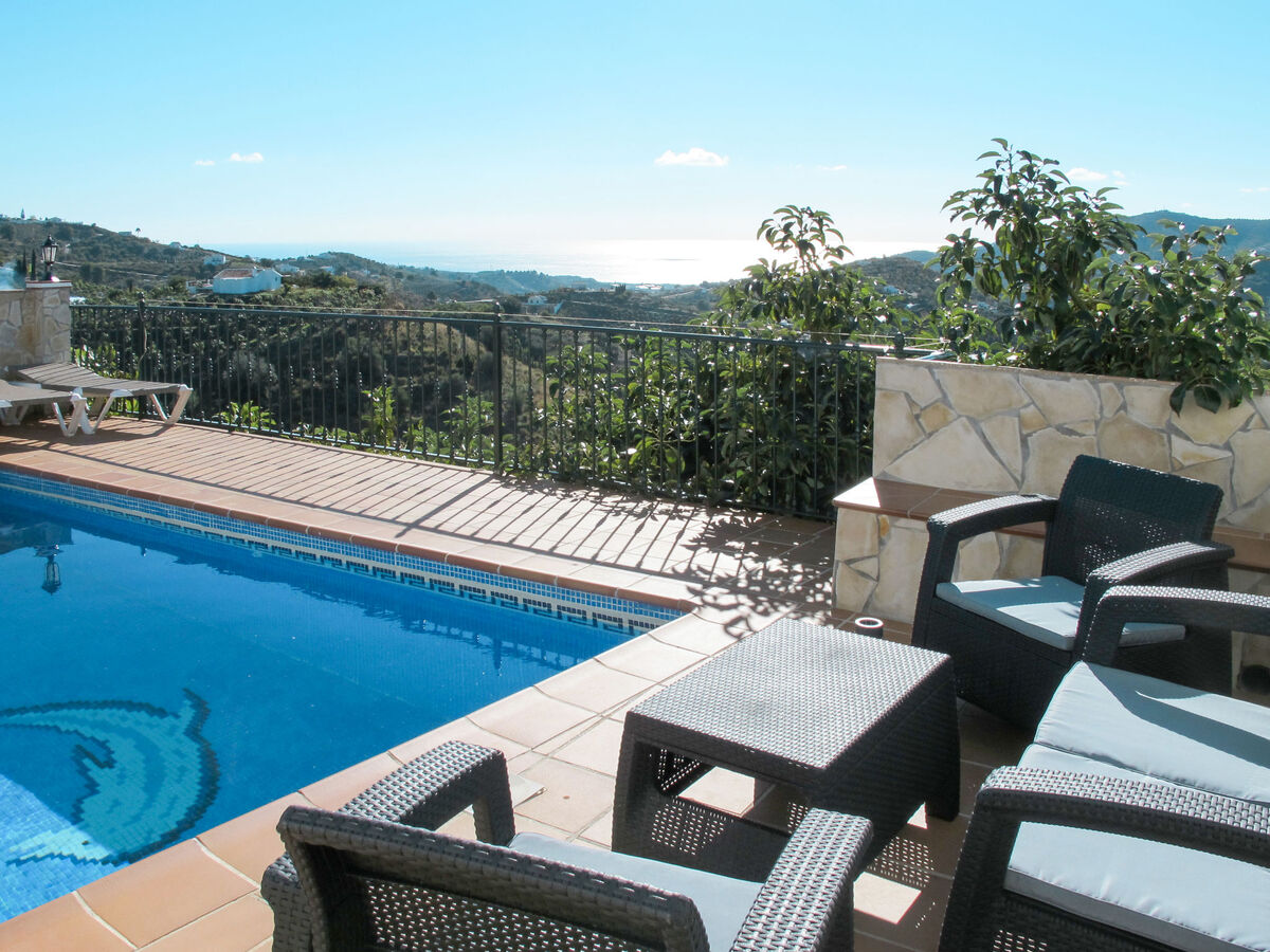 La Era, gîte avec piscine et vue mer à Frigiliana - Photo 28